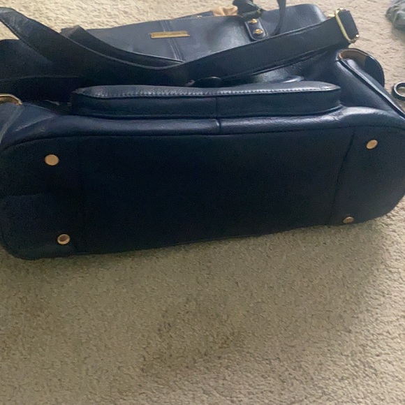Lily Jade Meggan Diaper Bag All Leather NEVER BEEN USED